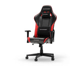 DXRacer Prince Series Gaming Chair with Ergonomic Headrest and Lumbar Support - Black / Red